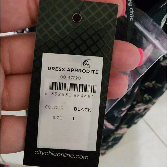 City Chic Aphrodite Party Cocktail Dress Navy size XL S plus size‎ 16 new!!! - Picture 11 of 15